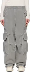 Entire Studios Gray Heavy Gocar Cargo Pants In Gray