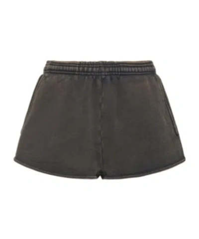 Entire Studios Elastic Waist Shorts In Green