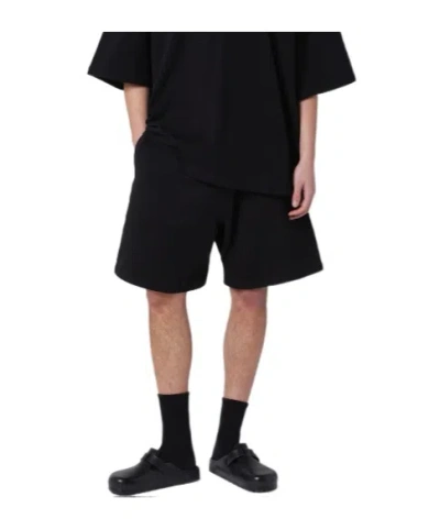 Entire Studios Elastic Waist Shorts In Black