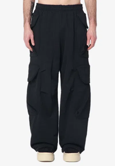 ENTIRE STUDIOS ELASTIC-WAIST CARGO PANTS