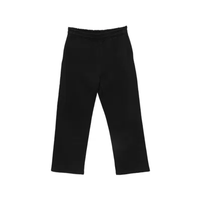 Entire Studios Elasticated Straight-leg Track Pants In Black