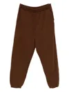 Entire Studios Elasticated Track Pants In Brown