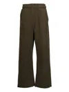 Entire Studios Elasticated-waist Trousers In Brown