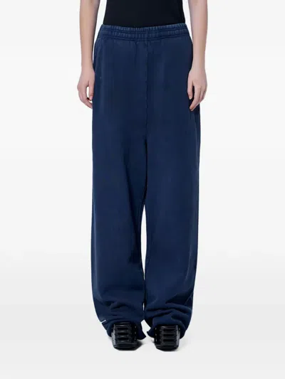 Entire Studios Elasticated Wide-leg Track Pants In Animal Print