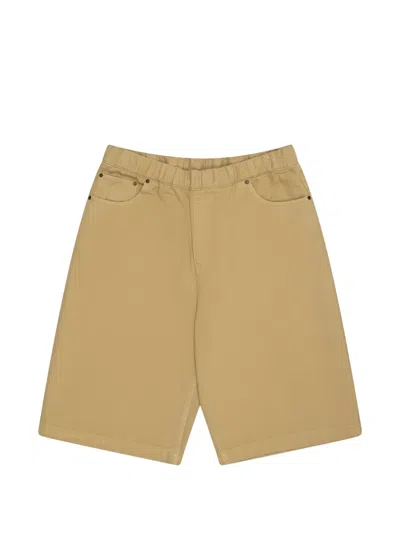 Entire Studios Elasticated-waist Shorts In Brown