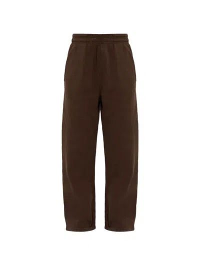 Entire Studios Elasticated-waist Track Pants In Brown