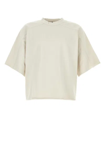 Entire Studios Entirely Oversized Chalk Cotton T-shirt In Neutral
