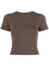 Entire Studios Aquatic Guard T-shirt Female Brown In Brown