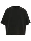 Entire Studios Boxy Silhouette Cotton T-shirt In Black  