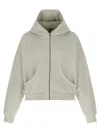 Entire Studios Hoodie With Drawstring Hood And Kangaroo Pocket In Gray