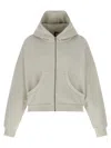 Entire Studios Hoodie With Drawstring Hood And Kangaroo Pocket In Gray