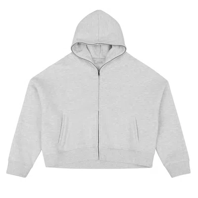 Pre-owned Entire Studios Eternal Zip 'heather Grey' | Men's Size M In Gray