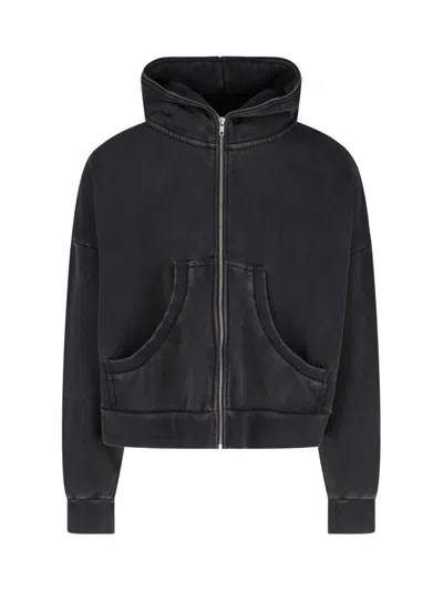 Entire Studios Eternal Zip Hoodie In Black