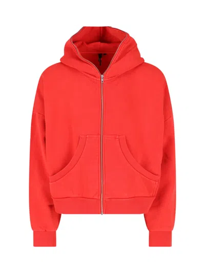 Entire Studios Eternal Zip Hoodie In Red