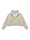 Entire Studios Eternal Zip Jacket In Neutral
