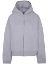 Entire Studios "eternal" Zip Sweatshirt Clothing In Gray