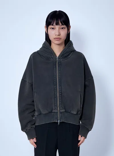 Entire Studios Eternal Zip Sweatshirt In Gray