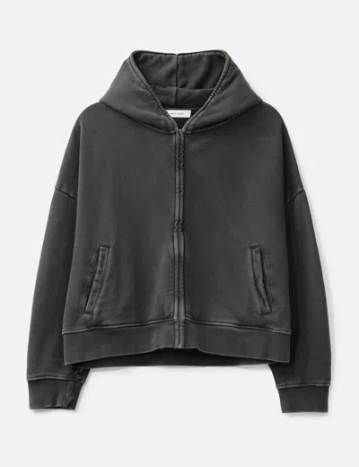 Entire Studios Eternal Zip Washed Black In Gray