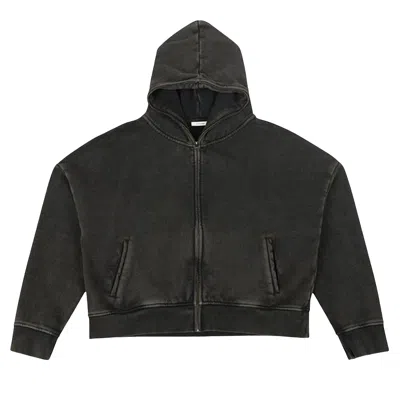 Pre-owned Entire Studios Eternal Zip 'washed Black' | Men's Size L