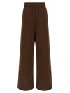 Entire Studios Extra Wide Gampa Joggers Pants Brown In Brown