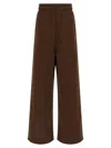 Entire Studios Extra Wide Gampa Joggers Pants Brown In Brown