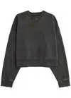 Entire Studios Black Box Sweatshirt In Black
