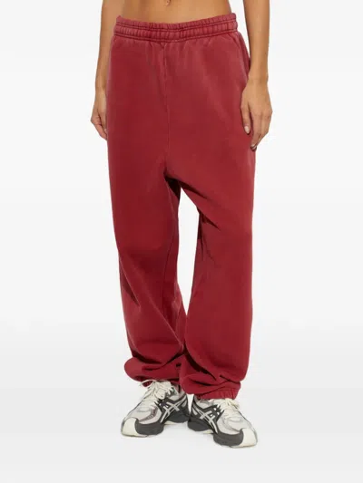 Entire Studios Faded Track Pants In Red