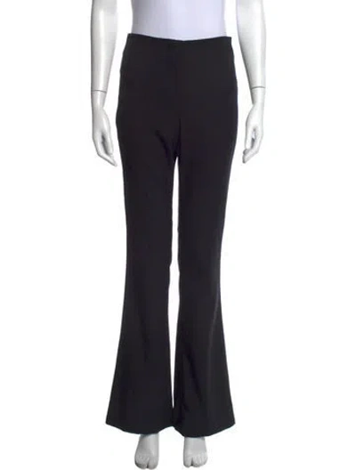 Pre-owned Entire Studios Flared Pants In Black