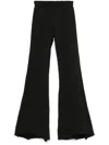 Entire Studios Heavy Flare Soot Clothing In Black