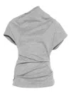 Entire Studios Flop High-neck Top In Gray