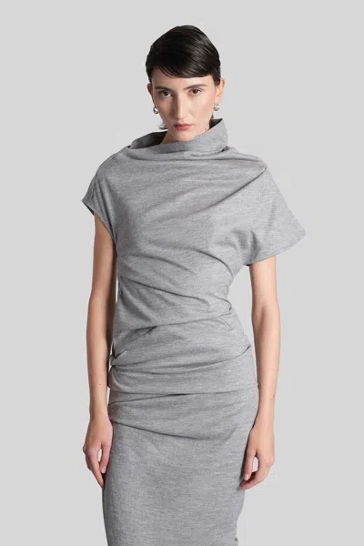 Entire Studios Flop Topwear In Gray