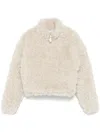 ENTIRE STUDIOS FLUFFY QUARTER ZIP JACKET