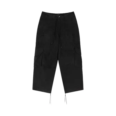 Pre-owned Entire Studios Freight Cargo Pants 'iron' In Black