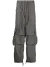 Entire Studios Freight Cargo Trousers In Grey