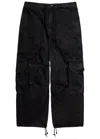 Entire Studios Freight Wide-leg Cotton Cargo Trousers In Grey