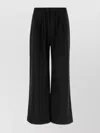 Entire Studios Front Pleats Wide-leg Cotton Pant