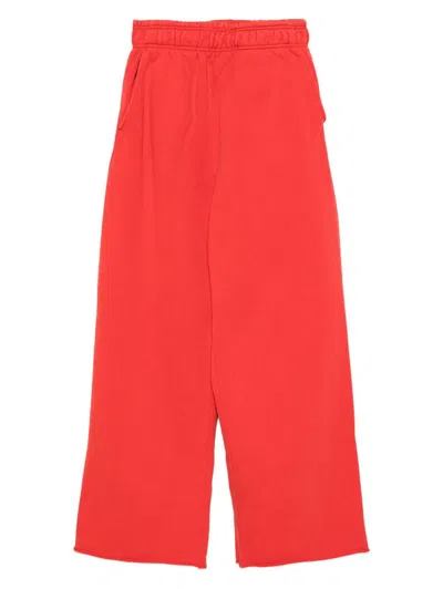 Entire Studios Full Sweatpant Cherry Clothing In Red