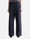 Entire Studios Black Full Sweatpants In Navy