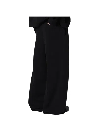 Entire Studios Full Trousers In Black