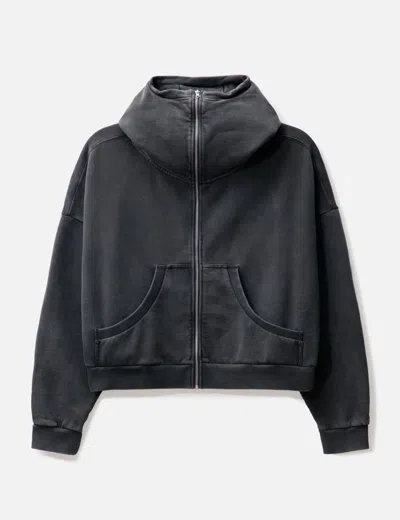 Entire Studios Full Zip Hoodie In Black
