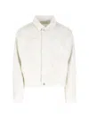 Entire Studios Gem Denim Jacket In White