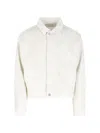 Entire Studios Gem Denim Jacket Bone In Cream