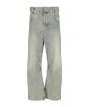 Entire Studios Gem Surface Wave Jeans In Green