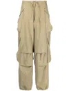 Entire Studios Gocar Cotton-blend Cargo Trousers In Neutrals