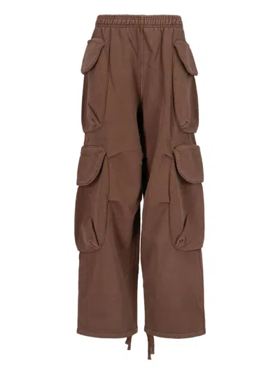 Entire Studios Gocar Track Pants In Brown