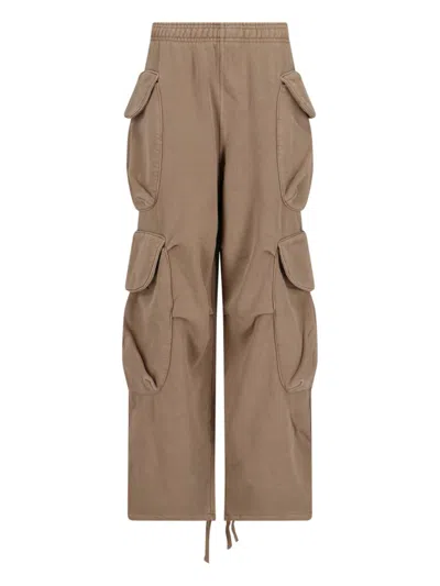 Entire Studios Multi-pocket Overalls In Beige