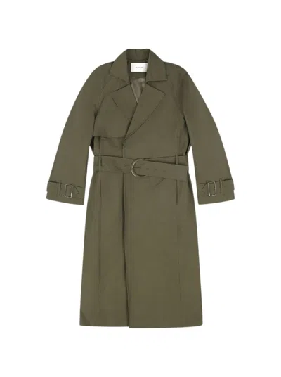 Entire Studios Goodman Trench Military Green