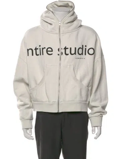 Pre-owned Entire Studios Graphic Print Crew Neck Hoodie In Multicolor