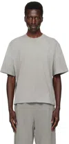 Entire Studios Brown Dart T-shirt In Rhino