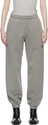Entire Studios Gray Heavy Sweatpants In Rhino